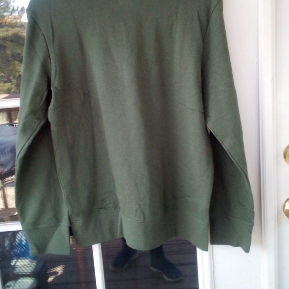 Athletic Works Green Sweat Shirt 18 - Picture 8 of 8